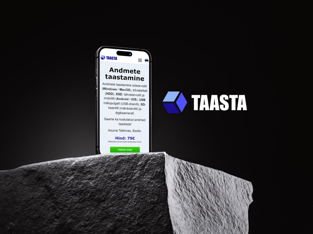 Восстановление данных: Taasta.ee - Кто мы такие?